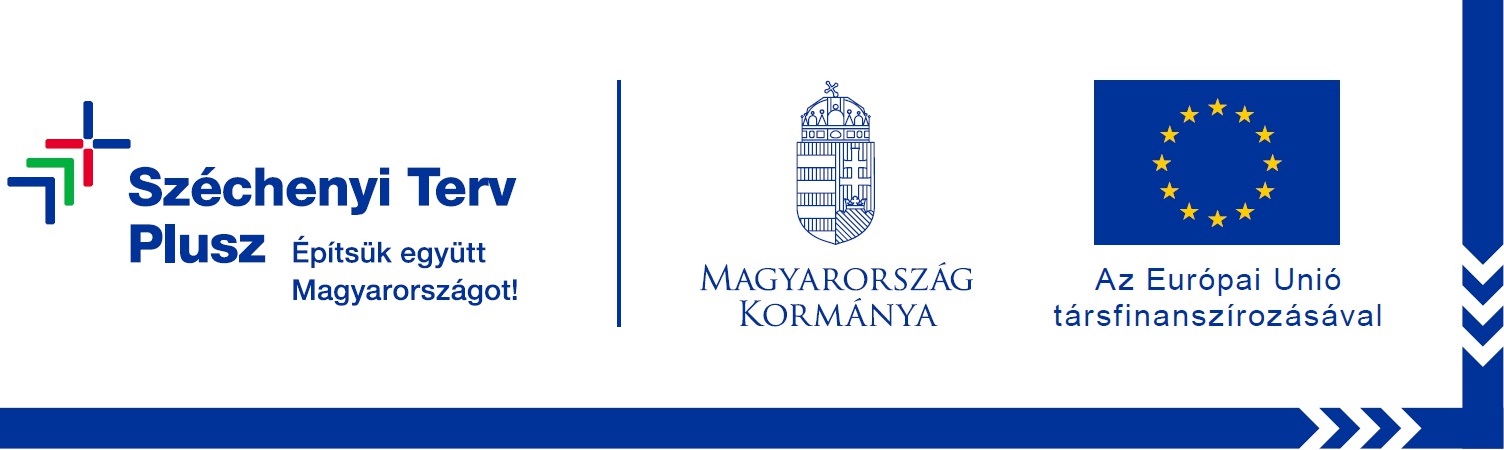 Kedvezményezetti infoblokk — Széchenyi Terv Plusz, GINOP_PLUSZ-1.2.4-25-2025-00802